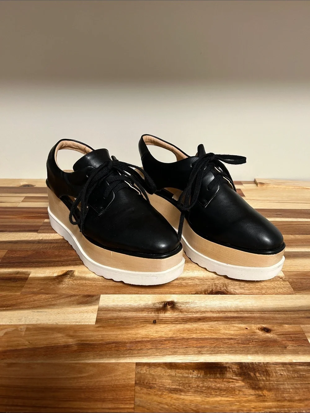 BIBILOU x FREE PEOPLE Madison Platform Cutout Wedge